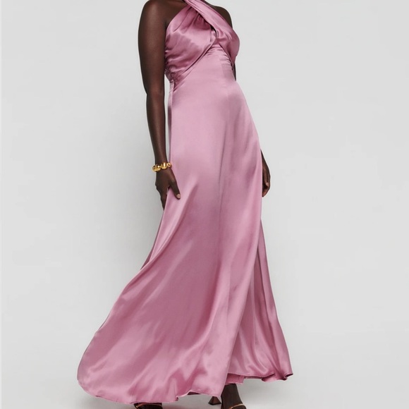 Reformation Dresses & Skirts - NWT Reformation Veria Silk Dress (color - Sugar Plum, size - 6)